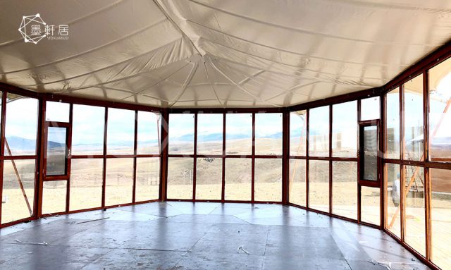 Glamping in a Safari Tent