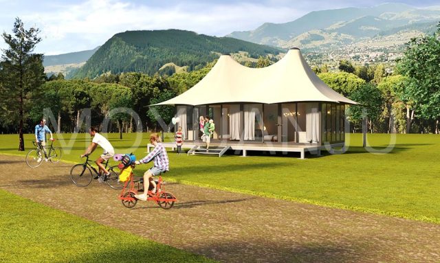 Luxury Safari Tent for Camping Resorts