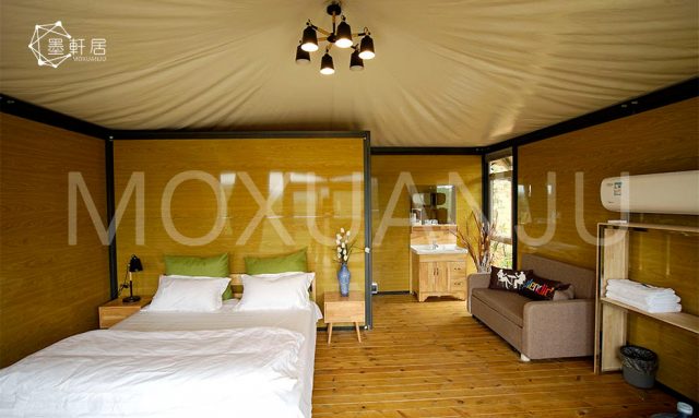 Luxury Safari Tents indoor