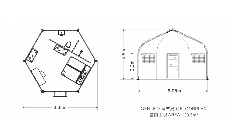 Yurt Glamping Tent