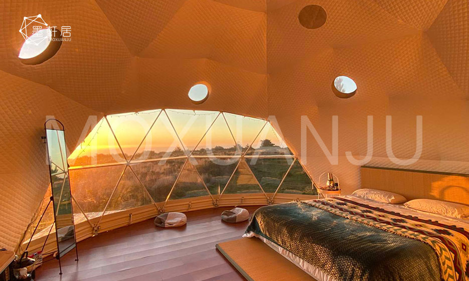 NUEVO: Tienda de domo geodésico Glamping: arroyo de trucha, pozo de fuego y  privacidad: Comentarios, Precios y Fotos 2024 