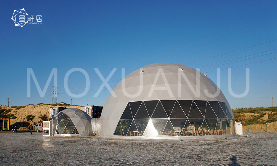 Geodesic Dome Tent  Fabric Dome Structures for Sale - Liri Structure