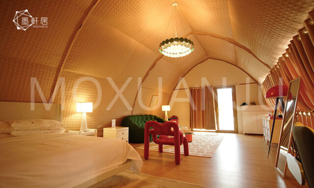 4m Shell Shape Glamping Tent (3)