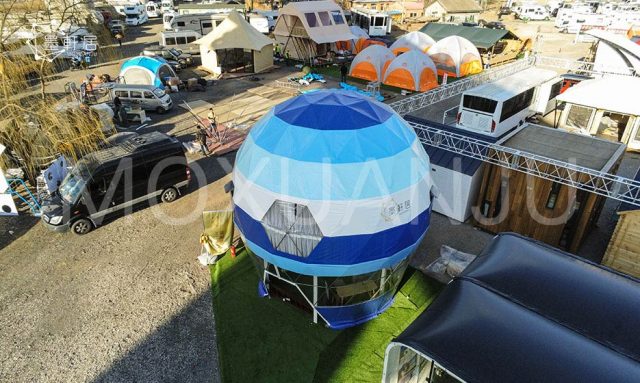 two story Dome tent