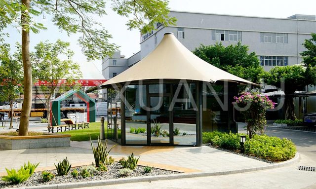 Luxury Hexagonal Glamping Safari Tent 2