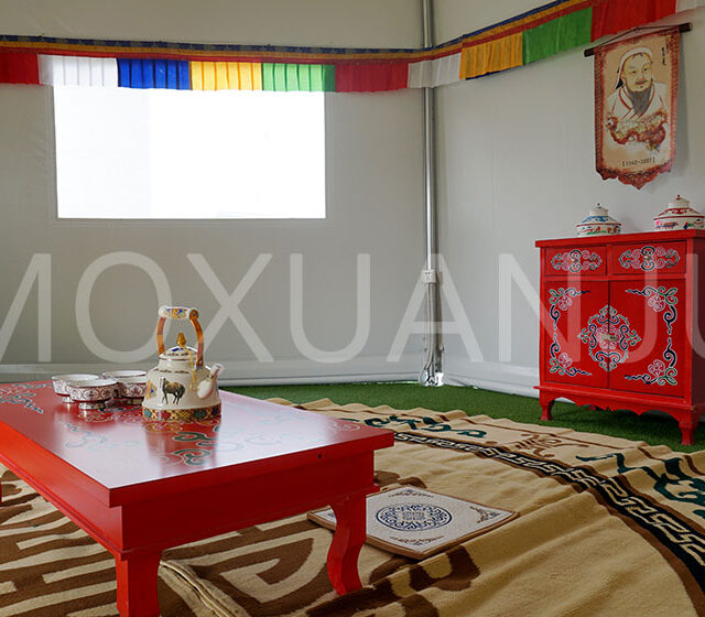 Yurt Glamping Tent indoor