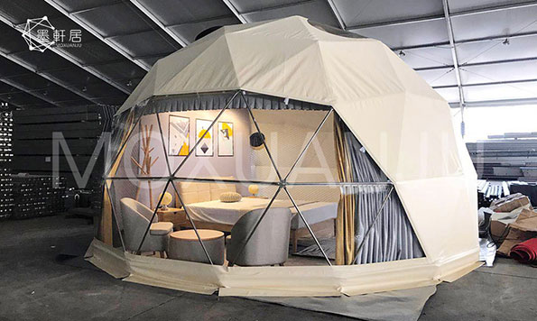 What is The Cost of Geodesic Dome Glamping Tent 1