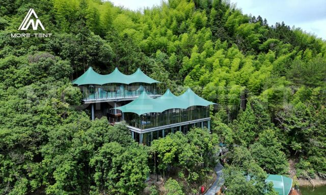 Multi Peak Glamping Safari Tent (1)