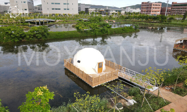 6m geodesic dome tents for glamping for 2 3people