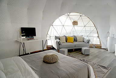 Oval Dome Glamping Tent