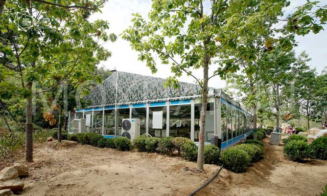 big Outdoor Covered Restaurant