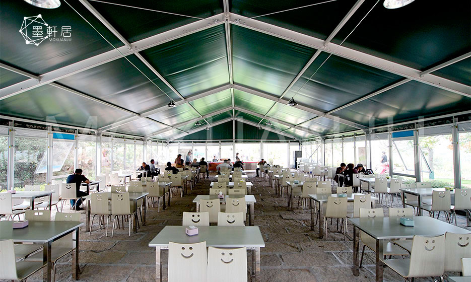Outdoor Covered Restaurant & Cafe - MoxuanJu Glamping Tent