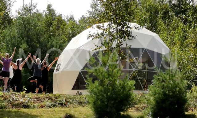 Yoga Geodesic dome homes