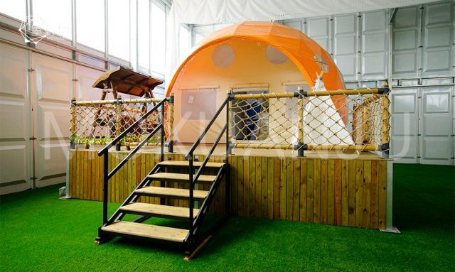 Ladybug Dome Glamping tent 1