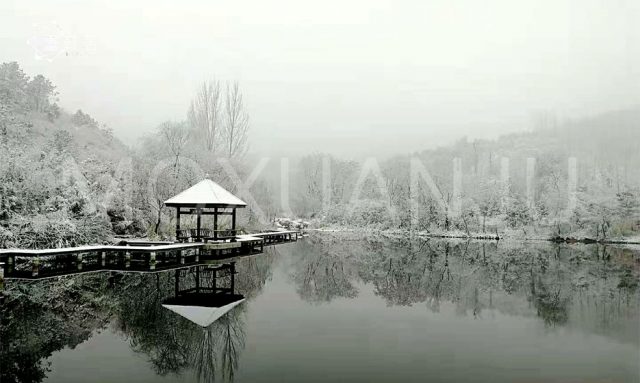 Winter Geodesic Dome Glamping