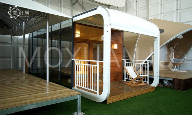 outdoor sleeping pods