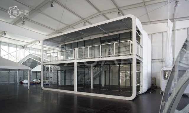 Multi Level Two Story Temporary Structures 1