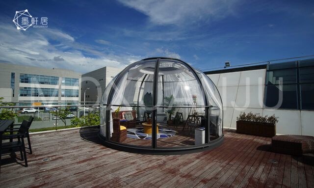 Aluminum clear Dome House 2