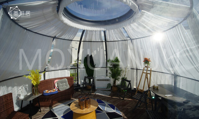 Aluminum clear Dome House 3