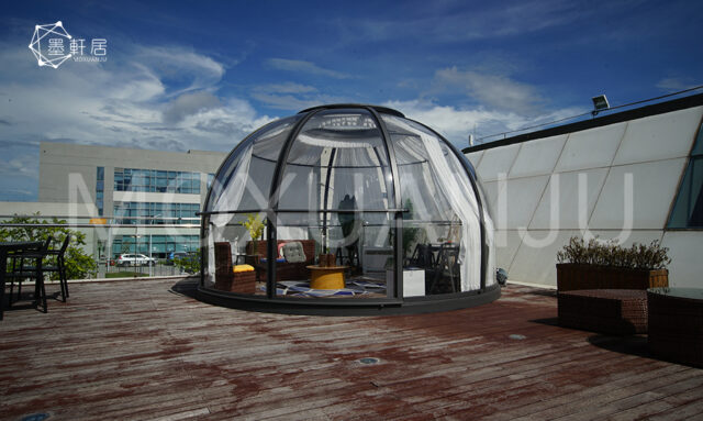 Aluminum clear Dome House 4