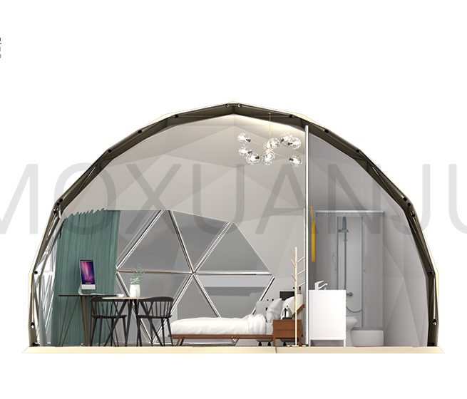 Geodesic Dome Glamping Design 1