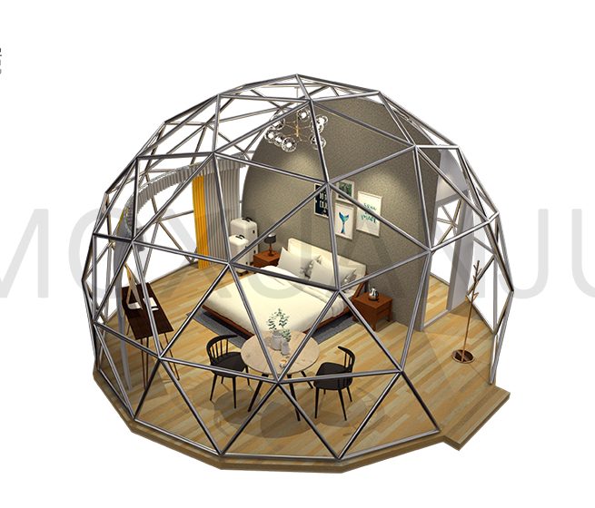 Geodesic Dome Glamping Design 2