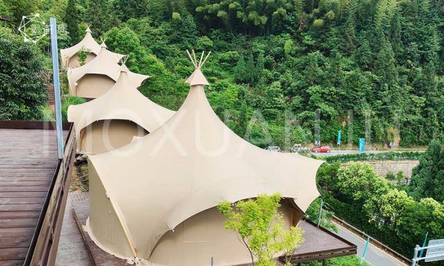 Large Teepee Glamping Tent (1)
