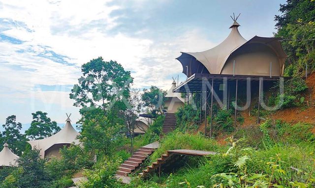 Large Teepee Glamping Tent (2)