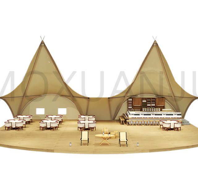 Large Teepee Glamping Tent Design 2
