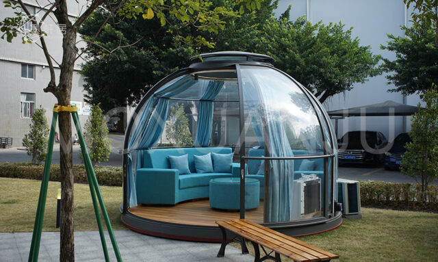 Outdoor Clear PC Dome House 1