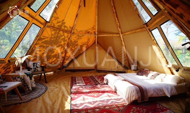 Tipi 33 Glamping Tent 2