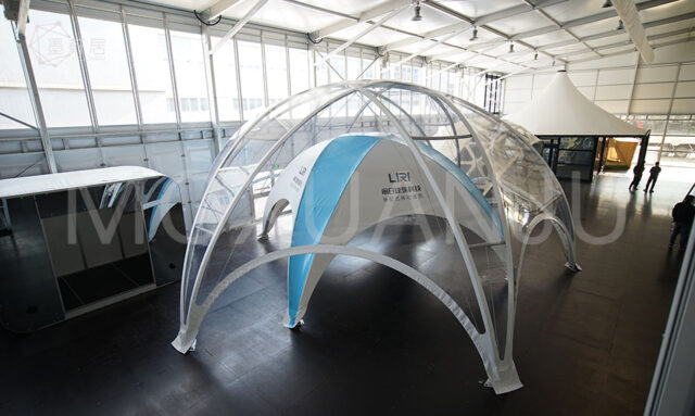 Hexadome tent and marquees