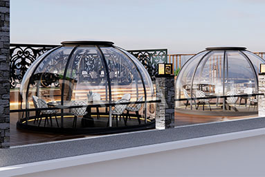 Outdoor and Garden Dining Pods