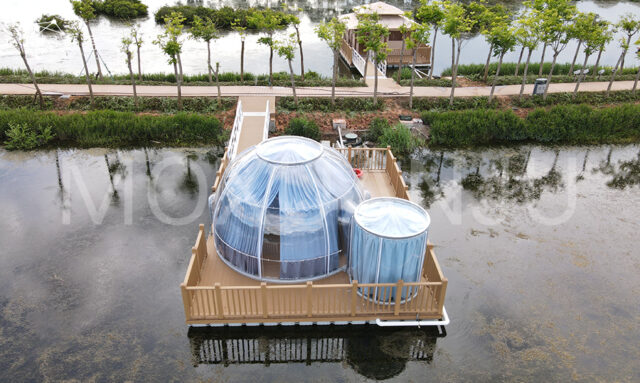 Transparent Dome House 3