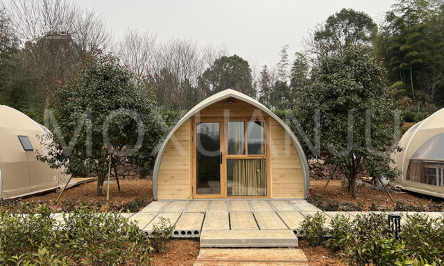 Outdoor Luxury Cocoon Glamping Tent Hotel
