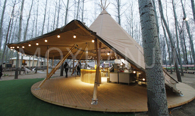 Canvas Tipi Marquee