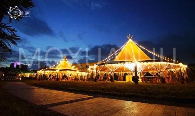 Big Tipi Tent for Campground 4