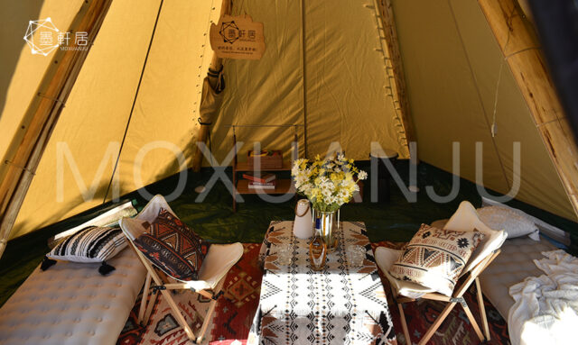 Indian Style Pyramid Tipi Tent