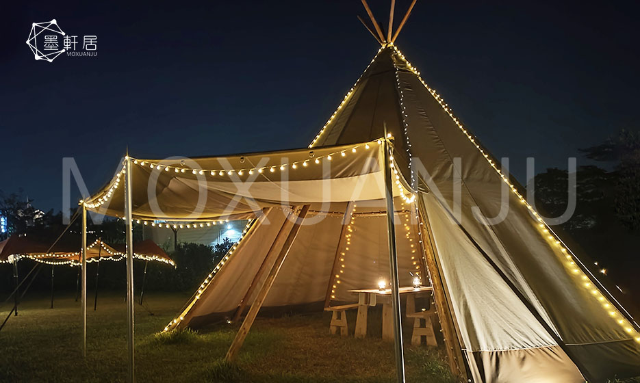 Tiendas de campaña estilo tipi - MoxuanJu Glamping Tent