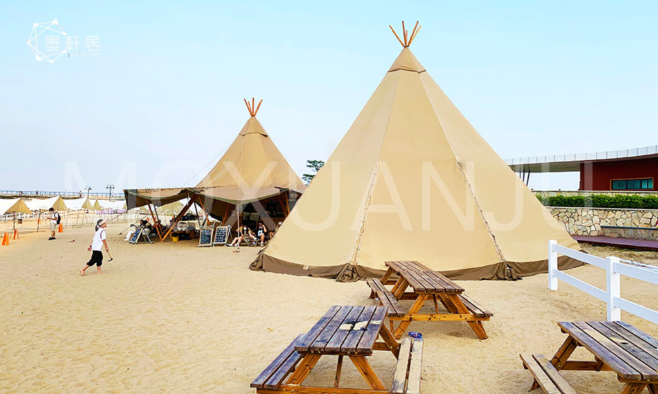 Tiendas de campaña estilo tipi - MoxuanJu Glamping Tent