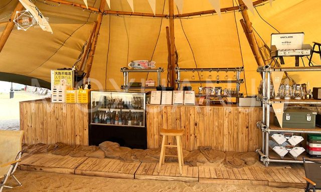 Glamping in Luxury Teepee Tents