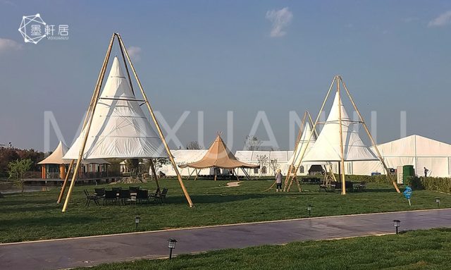 Bamboo Tipi Tent (1)