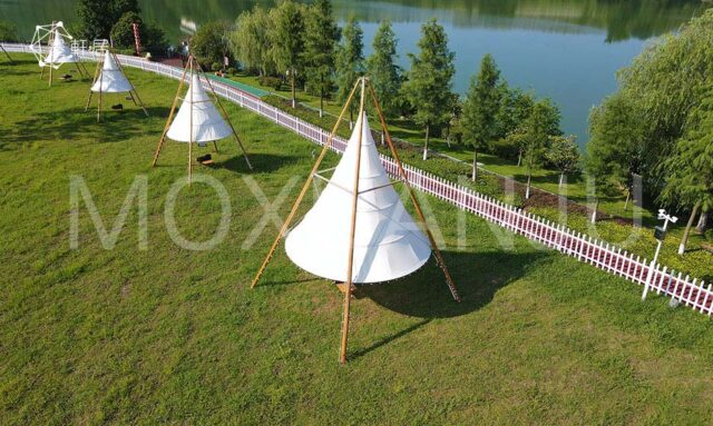 Bamboo Tipi Tent (1)