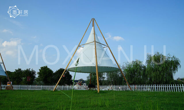 Bamboo Tipi Tent (3)