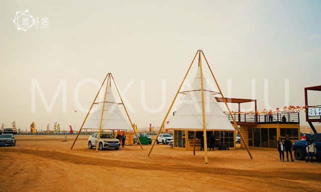 Bamboo tipi