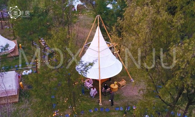 Bamboo tipi