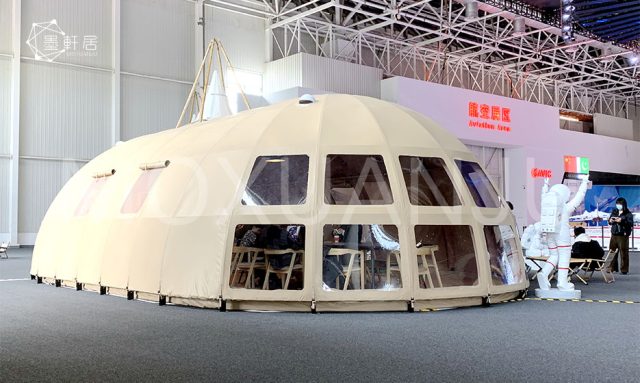 Dome tent for event