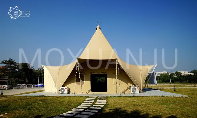 Outside Fabric tent