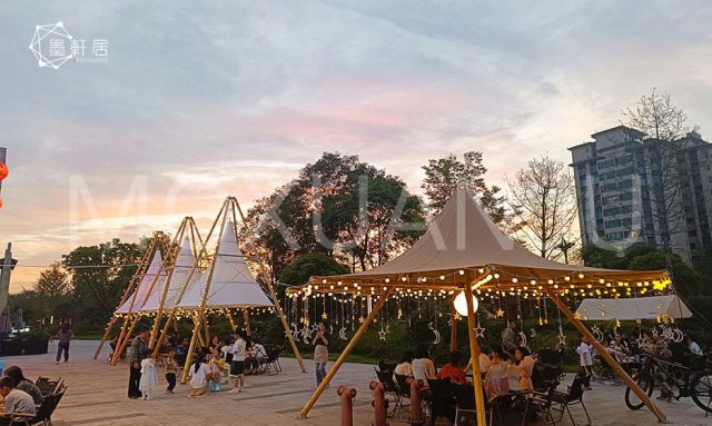 Bamboo Teepee Tent