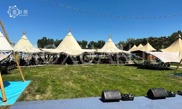 Giant Tipi for Parties, Weddings & Festivals